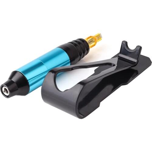 1pc New Acrylic Tattoo Machine Gun Holder Stand Black Rack Rest Organzier for Tattoo Machine Pen Permanent Makeup Accessories