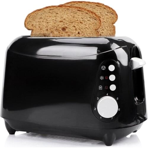 Toaster Bread Grille Pain Automatic Bread Machine Toast Maker Grill Oven 2 Slices Toast Portable Breakfast Domestic Toaster
