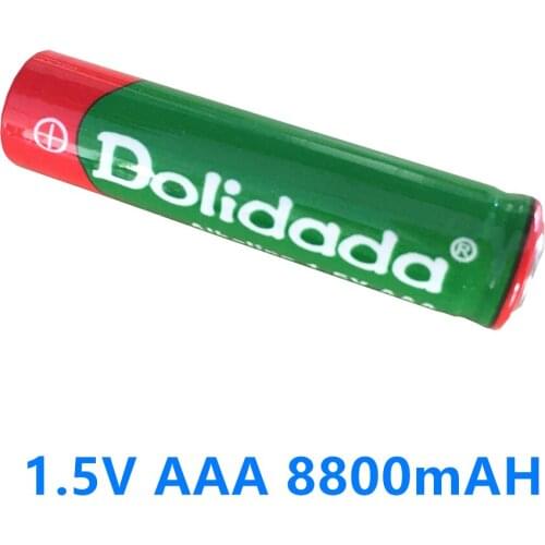 2021 Brand New Batch AAA Battery 1.5V 8800mAH Alkaline Rechargeable Battery for Remote Control Toy Battery