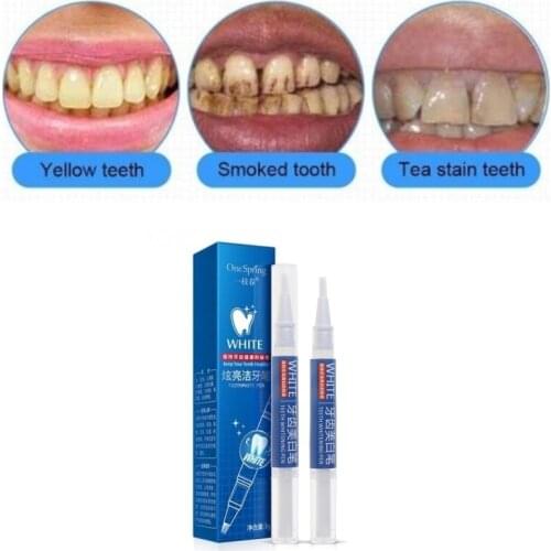 3ml Tooth Whitening Pen Natural Teeth Cleaning Gel for Oral Hygiene Health Remove Plaque Stains Bleaching Toothpaste