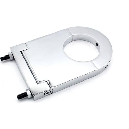 Car Goods Chrome Aluminum 3 1/2'' Steering Column Drop 3.5 '' For 2'' Columns SBC BBC 350 454