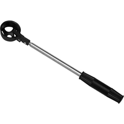 Golf Ball Scoop Telescopic Stainless Steel Shaft Retractable 2 Meter Ball Retriever Golf Accessories