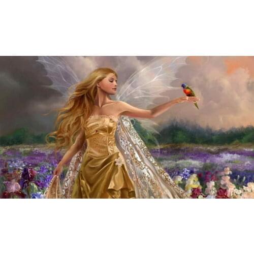 Classic Living Room Art Wall Decor Fairies Fantasy Artwork Oil painting Picture HD Printed On Canvas For Home Decoration