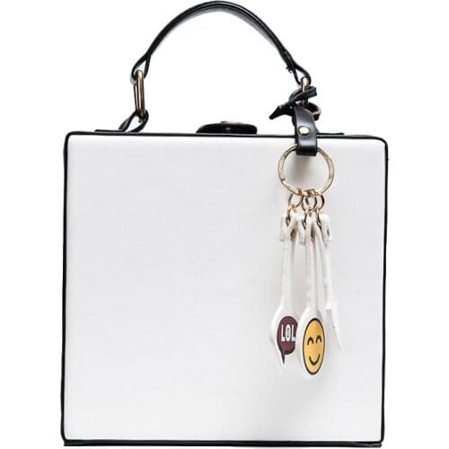 Fashion Small Box Bag Women 2020 New Fashion Handbag Leisure Single Shoulder Messenger Bag Small Square Bag Autumn and Winter