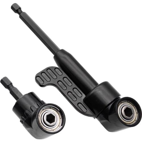 105 Degree Angle Screw Driver Socket Holder Adapter Adjustable Bits Nozzles for Screwdriver Bit Right Angle Head Screwdrivers