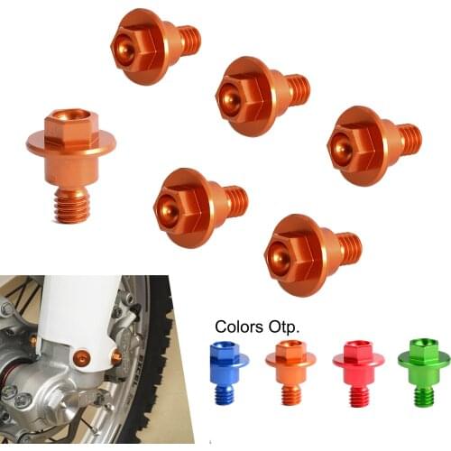 Front Fork Guard Bolt Screw For KTM SX SXF EXC EXCF XC XCF 125 250 350 450 For Husqvarna TC/FC/TE/FE/FEI/TX/FX For Yamaha YZ