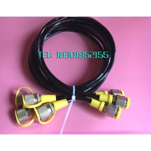 Pressure Measuring Hose Assembly 3*6 High Pressure Test Tube Pressure Gauge Line Small Tubing Hydraulic Pressure Point Connector