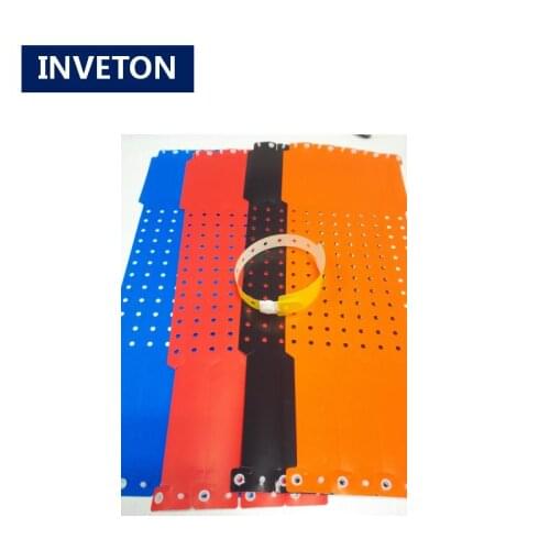 Running race timing system disposable rfid paper wristband tag PPS Bracelets sports result triathlon for marathon timing system