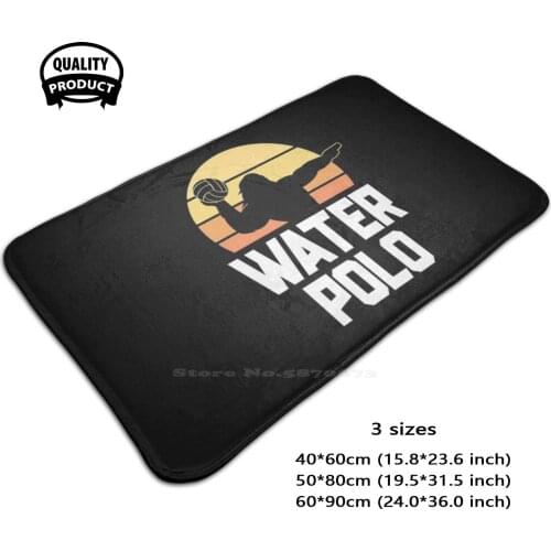Vintage Water Shirts For Boys Men Love Sport Team Gift Soft House Family Anti-Slip Mat Rug Carpet Water Player Water Team