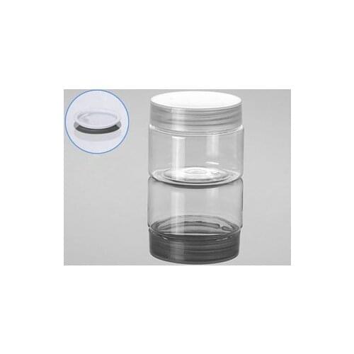 50G transparent PET cream bottle with clean lid cosmetic container cream jar Cosmetic Jar Cosmetic Packaging