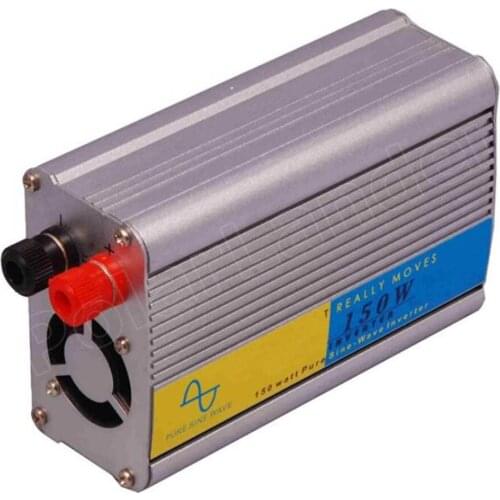 Car Inverter 150W DC 12V to AC 220V 50Hz converter pure sine wave Transformer Vehicle Power Supply Switch