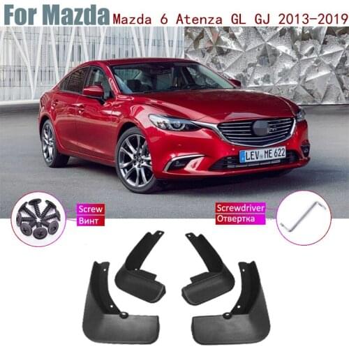 Mud Flaps Guard Splash Flap Mudguard Accessories Car Mudflap Fender For Mazda 6 Atenza GL GJ 2019~2013
