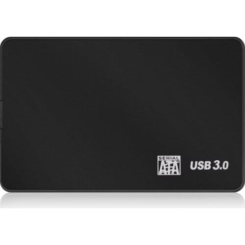 TISHRIC External Hard Drive Case 2.5 inch HDD Case Sata to USB2.0 USB 3 Hard Drive Enclosure 2.5 Caddy Hard Disk Case SSD Box