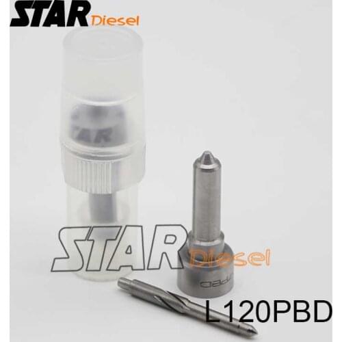 Black Coated Needle Nozzle L120PBD Auto Nozzle Parts L 120 PBD Fuel Nozzle L120 PBD For EJBR04001D