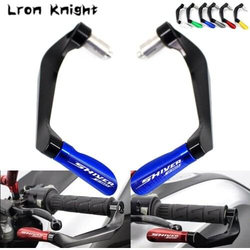For Aprilia SHIVER /GT 750 DORSODURO 750 2008-2016 2017 Motorcycle 7/8" 22mm Handlebar Grips Brake Clutch Levers Guard Protector