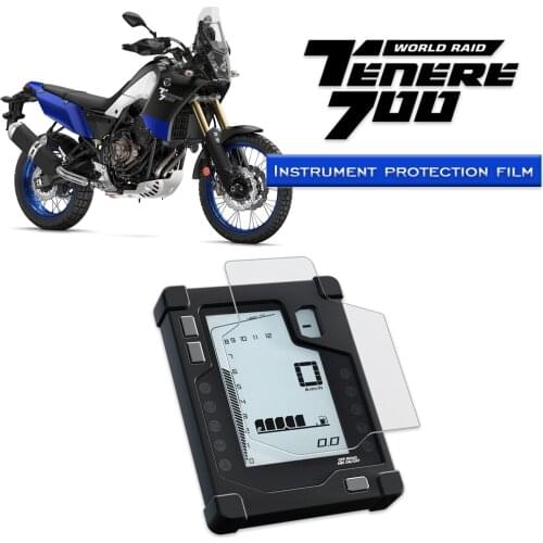 For YAMAHA TENERE 700 Dashboard Protective Film T700 Tenere 700 T 700 Display Anti-Scratch Protective Film 2020
