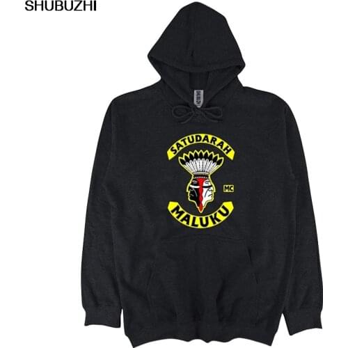Hot sale Satudarah MC World Motorcycle shubuzhi men hoodies autumn fashion casual hoody cotton pattern print cool sweatshirt