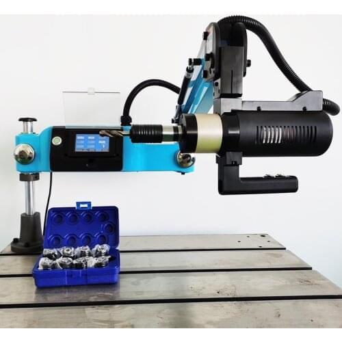 M3-M16 Free Shipping New CE 220V CNC Universal Type Electric Tapping Machine Electric Tapper Tapping Tool Power Drilling