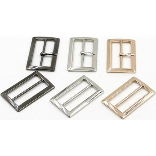 Metal Square belt buckles for shoes bag garment decoration Scrapbooking Sewing Size 20mm/25mm/30mm/40mm/50mm 10pcs/lot