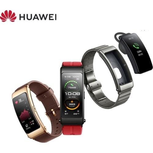 99% NEW Huawei Talkband B6 Band B6 B5 Bluetooth smart Bracelet Wearable Sports Wristbands Touch AMOLED Screen Call Earphone Band