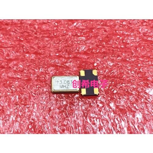 13.081 MHZ 5032 passive patch crystals 5 * 3.2 13.081 M 4 feet original crystal resonance