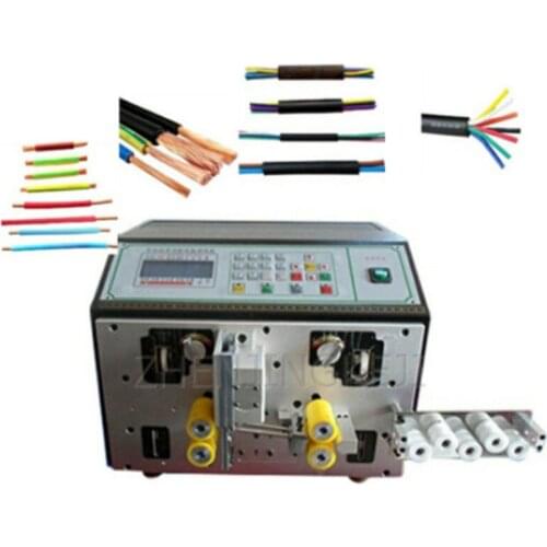 Fully Automatic Computer Cutting Line Stripping Machine Multifunction Offline Peeling Tools Cable Bifurcation Peeled Equipment