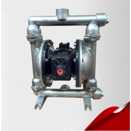 QBY-25P 316 Stainless Steel Marine Sanitation Diaphragm Pneumatic Pumps with F46 diaphragm