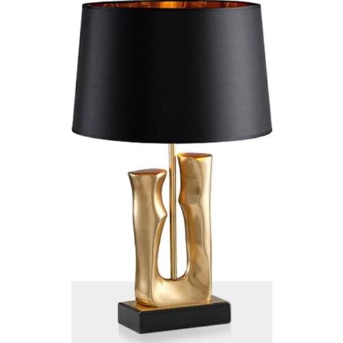 Modern led glass ball table lamp candeeiro de mesa led lamp deco ceramic gourd lamp purple bedroom lamps bedroom