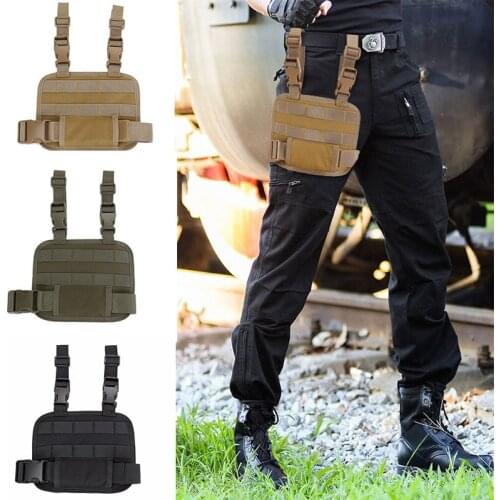 Tactical Riding Set Leg Bag Army Airsoft Hanging Molle Drop Leg Pouch Pack Modular Rife Hunting Pistol Gun Holster military Tool