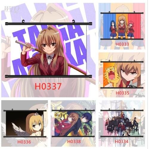 Toradora! Aisaka Taiga Posters Wall Poster Canvas Painting Anime Posters Wall Decor Wall Poster Wall Art Picture Home Decor