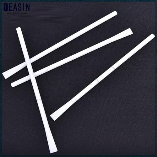 100 pcs Spatula Plastic White Stirring Bar Spatula Dental Mixing Knife Dental Instruments ladle Dentist Tools
