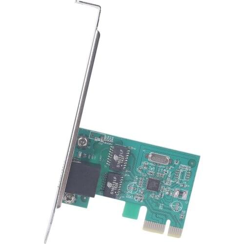 1000Mbps Gigabit PCI-E Network Card Ethernet RJ-45 LAN Adapter For Windows 98SE/for ME/for 2000/for 2003