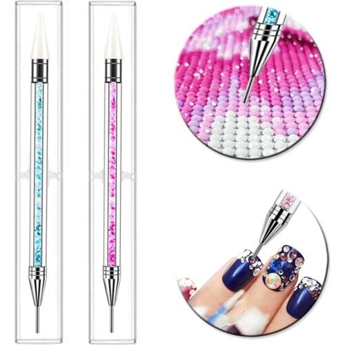 Diamond Painting Pen Accessories Rhinestones Mosaic Pictures Double Head Diamond Embroidery Point Drill Pen