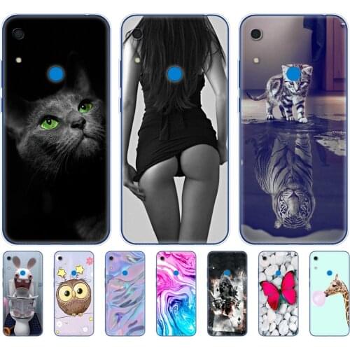 Case for huawei Y6s case 6.09 inch soft silicon Phone back cover for huawei Y6 S bumper coque full 360 Protective fundas cute