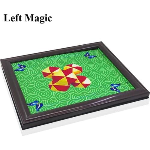 Colorfull Balls From Drawing Board With 5 Balls Magic Tricks Balls Appearing From Picture Stage Magic Props Illusions