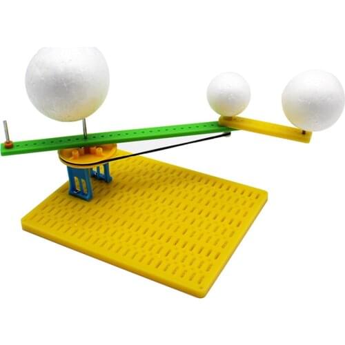 DIY Simulation Model Toys Sun Earth Moon Relational Model Science Learning Eductional Toys Teaching Demonstration Model