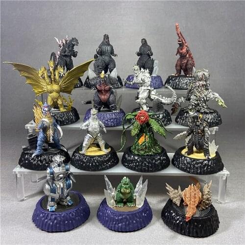 Bandai True Godzilla Gacha King of Monsters HG Mechanical Godzilla vs. King Kong Model Toy Decoration Figure