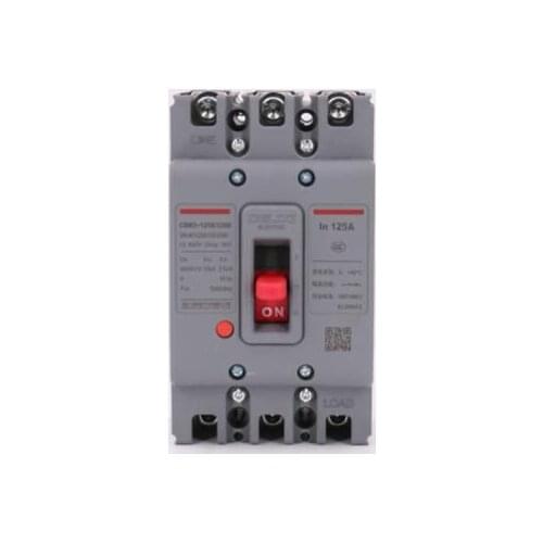 M3125S1253300 CDM3-125S/3300 125A 3P | 125A | 125A | 35kA CDM3 molded case distribution protection circuit breaker