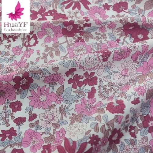 New arrive Floral Series Twill Cotton Fabric,Patchwork Cloth DIY Sewing Quilting Fat Quarters Material For Baby&Child 1 meters