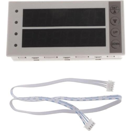 PLC Display & Transmission Parameters Display Board Simple Text 2 Rows D100 D114