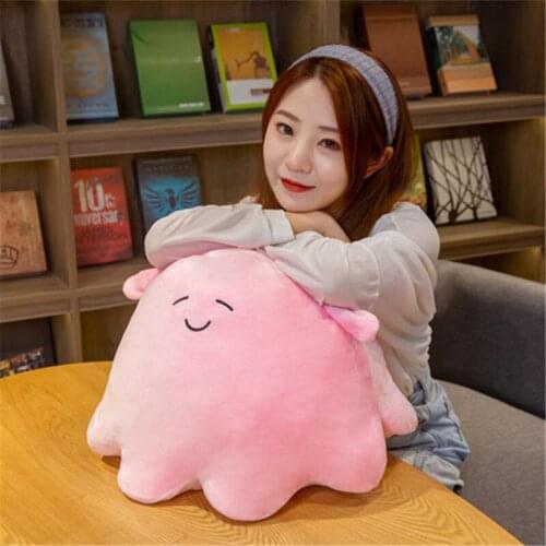 Cute Octopus Pillow peluche toys Feather Cotton Soft Filling anime plush Girl Napping Pillow juguetes ni?a pluszaki Holiday Gift