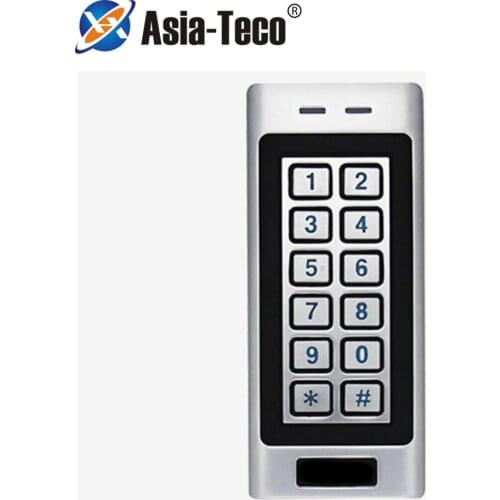 Metal Case W26 Access Control Keypad 125khz Rfid Reader backlit keypad access control system 1000 users