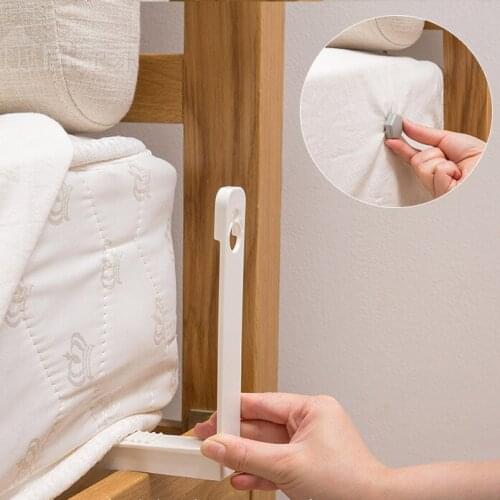 Quilt Sheet Holder Clips Single Quilt Cover Fixed Non-slip Clips Household Bed Sheet Cover Angle Fixed Buckle Non-slip Clips