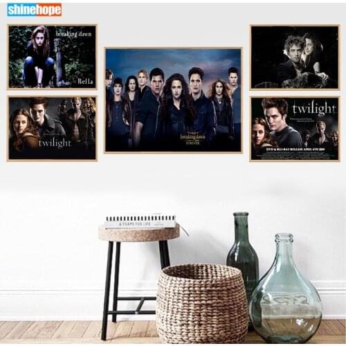 Twilight Poster Custom Canvas Poster Art Home Decoration Cloth Fabric Wall Poster Print Silk Fabric 30X45cm,40X60cm
