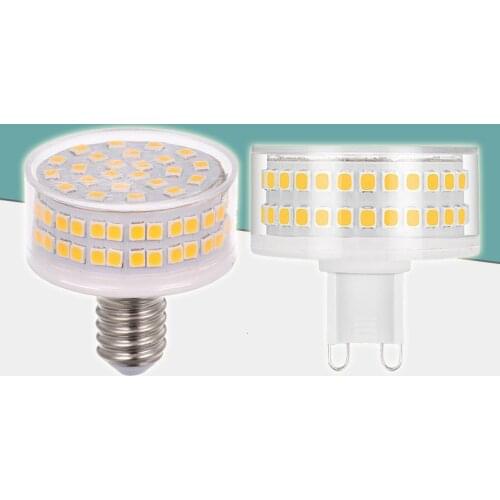 LED Lamp G9 Led Light 9W 12W 15W AC 110V 220V SMD 2835 Ceramic E14 LED Bulb Warm White/Cold White Spotlight Replace halogen lamp