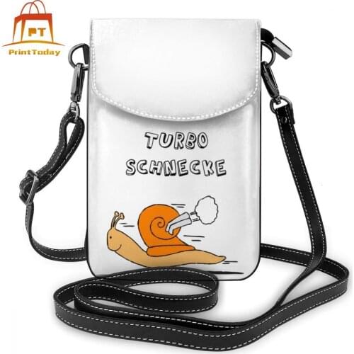 Turbo Snails Shoulder Bag Turbo Snails Leather Bag Woman Trendy Women Bags Multifunction Print Street Purse