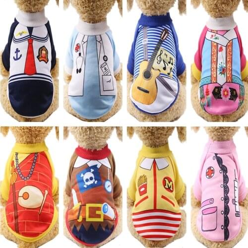 ULTRASOUND PE Dog Clothes Fashion Pet Dog Clothes For Small Dogs Coat Costume Autumn Puppy Clothing Yorkie Chihuahua Coat Jacket