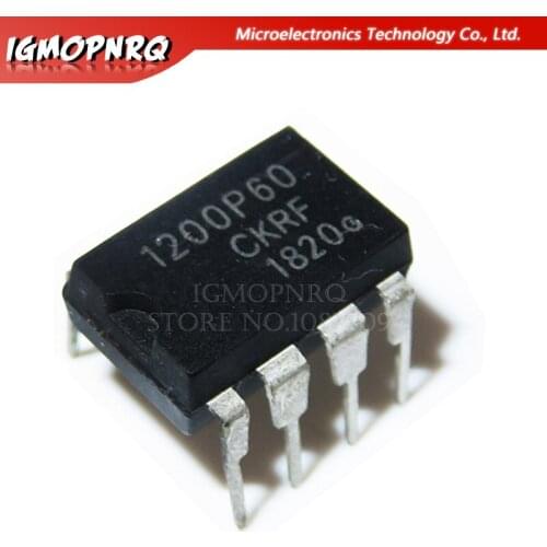 10PCS NCP1200P60 DIP-8 1200P60 DIP8 NCP1200P60G DIP