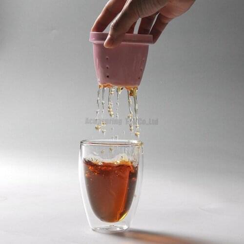 3 In 1 Set Clear Heat Resistant Tea Coffee Cup With porcelain Infuser Filter Lid Use For Home Office car,teapot good gifts