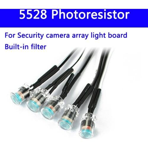 50pcs 5528 photoresistor for Security Camera Infrared sensor array light board bluit in filter